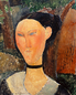 Modigliani - Femme au ruban de velours
